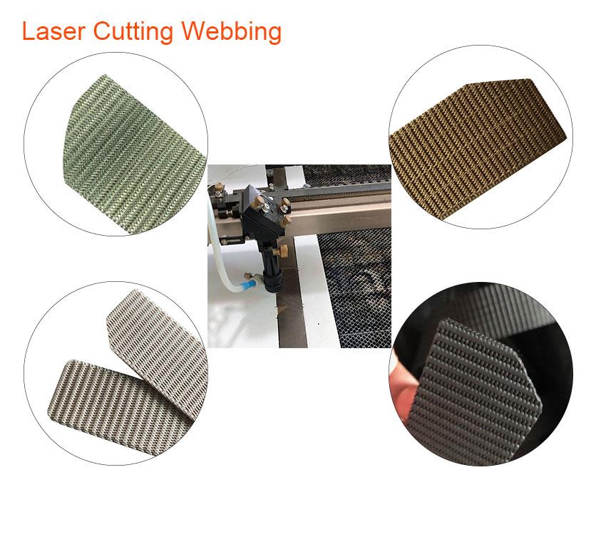 anyaman pemotongan laser laser cutting webbing